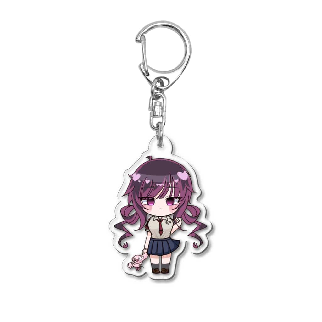 空俄文梨の【でふぉるめアクキー】高籐 愛 Acrylic Key Chain