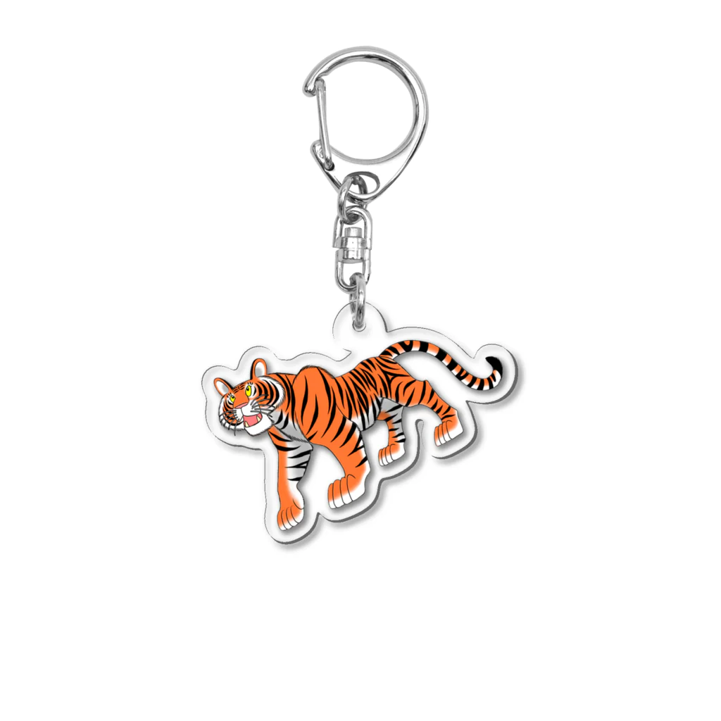 ZOO TYPHOONのトラ Acrylic Key Chain