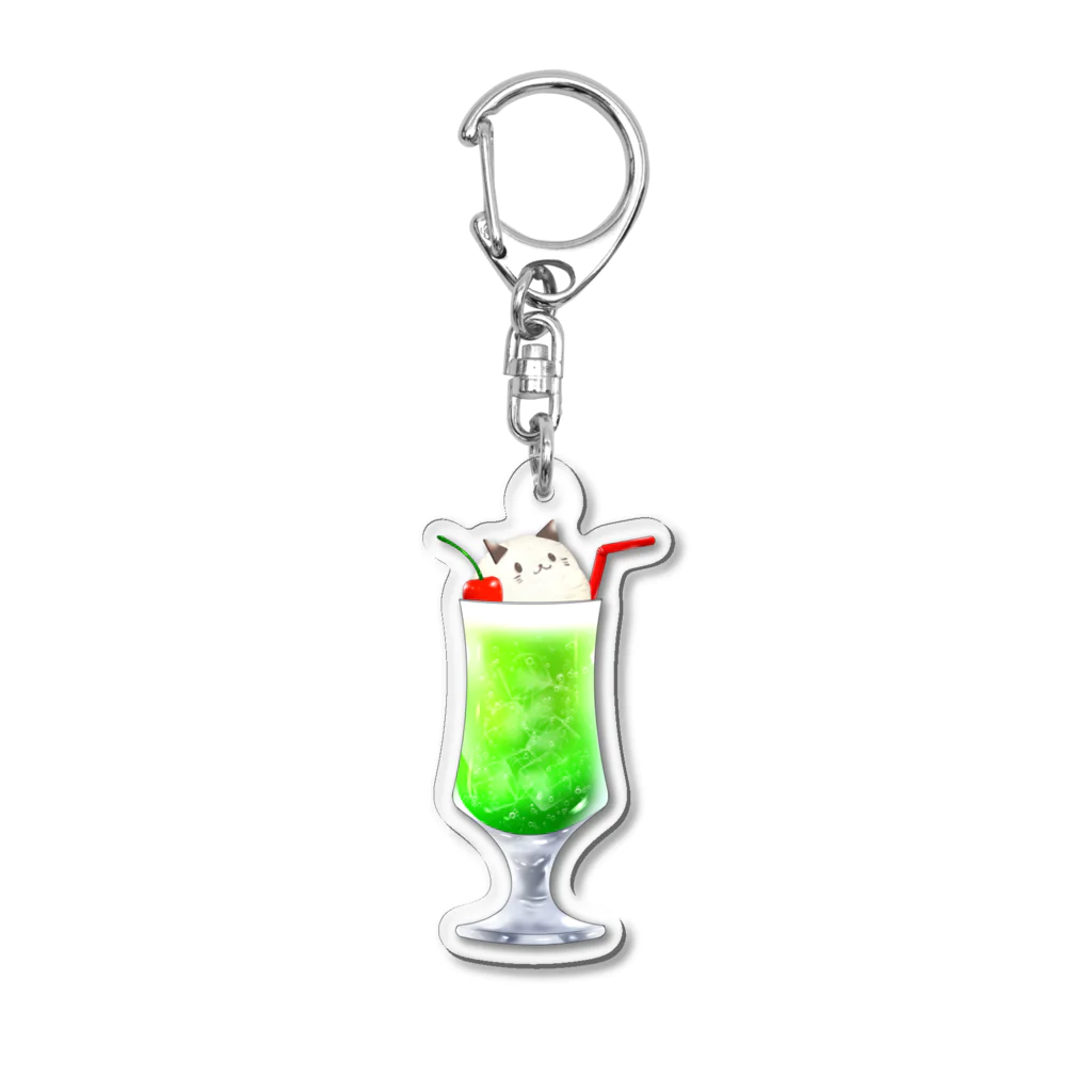 雨宮ミロクのメロンソーダ Acrylic Key Chain