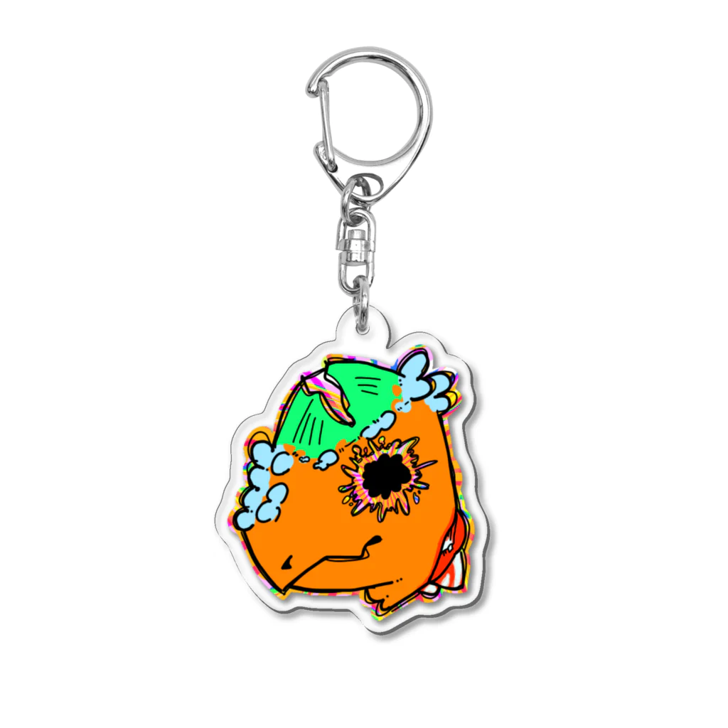 アボカドのラリパサウルス Acrylic Key Chain