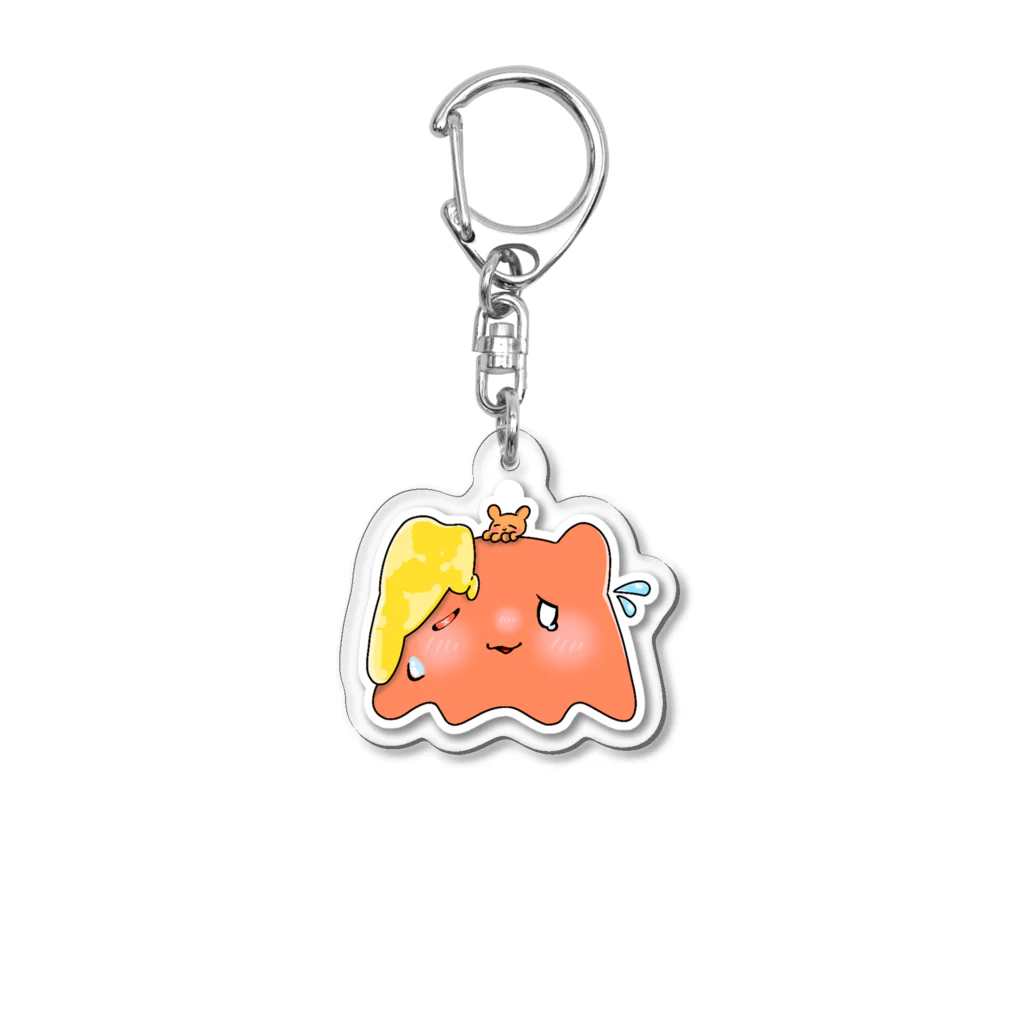 しじみういのチーズ乗せめんだこ！ Acrylic Key Chain