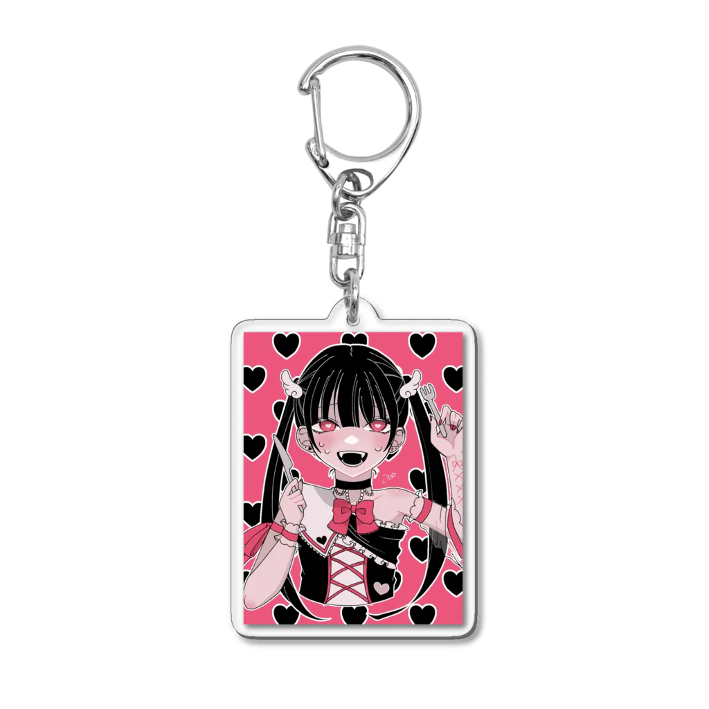 𝕊𝕟𝕠𝕨𝕄𝕚𝕚のあしんめとり〜 Acrylic Key Chain