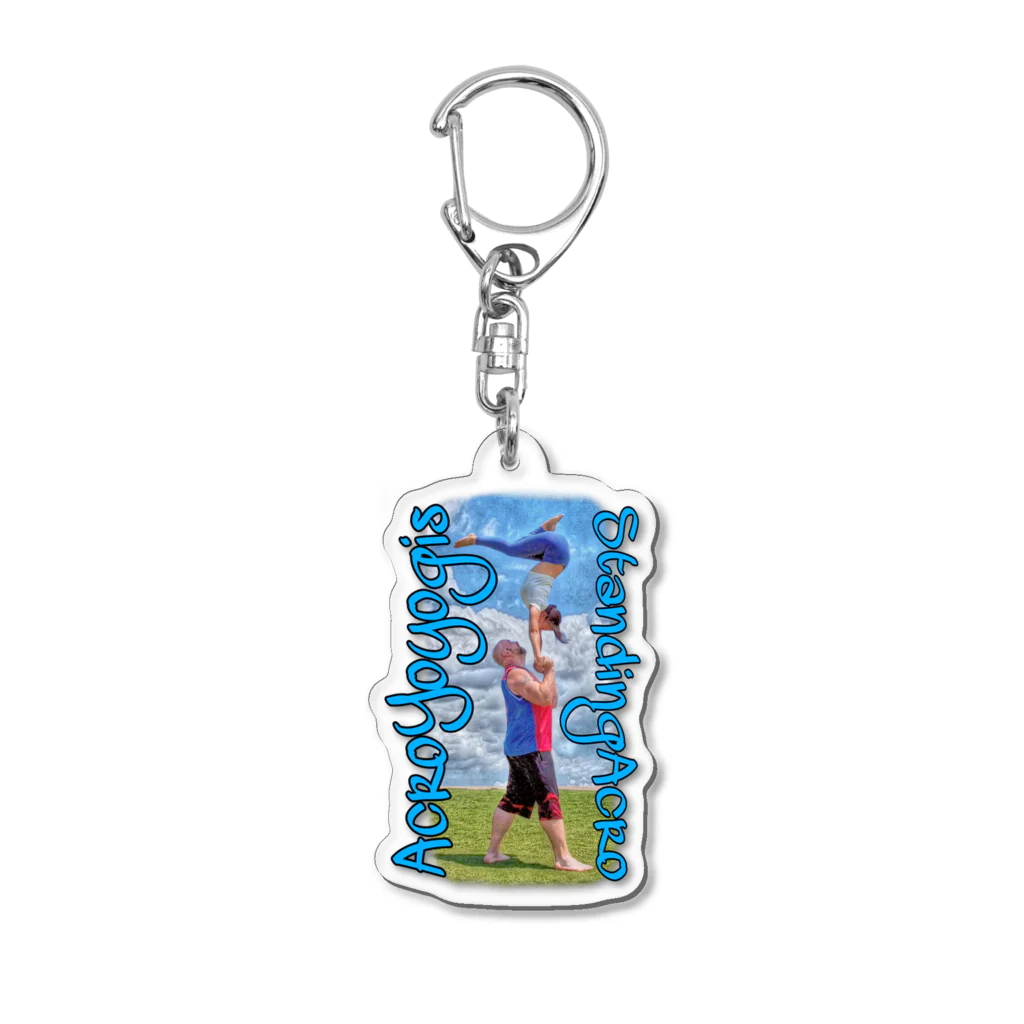 JuggernautCheerのAcroyoyogis StandingAcro7 Acrylic Key Chain