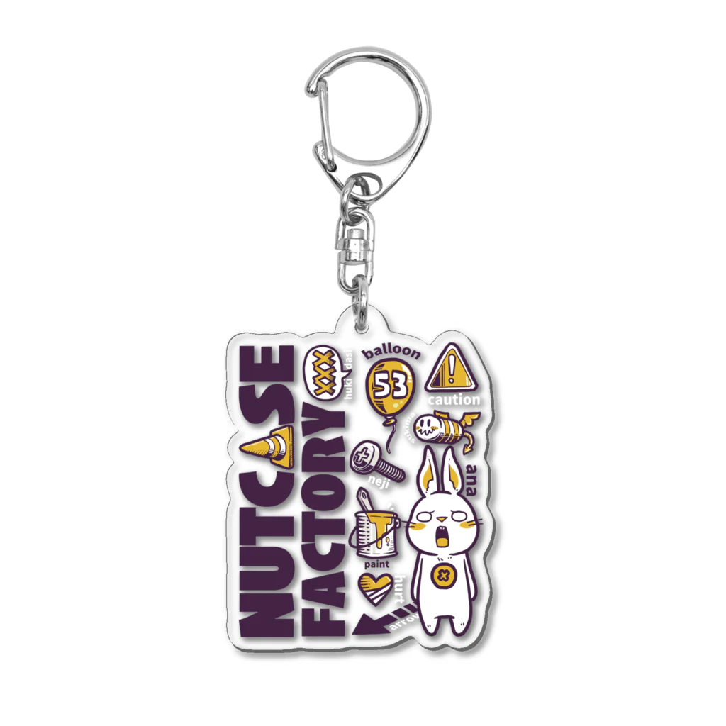 Nutcase_FactoryのNutcaseFactoryアナ Acrylic Key Chain