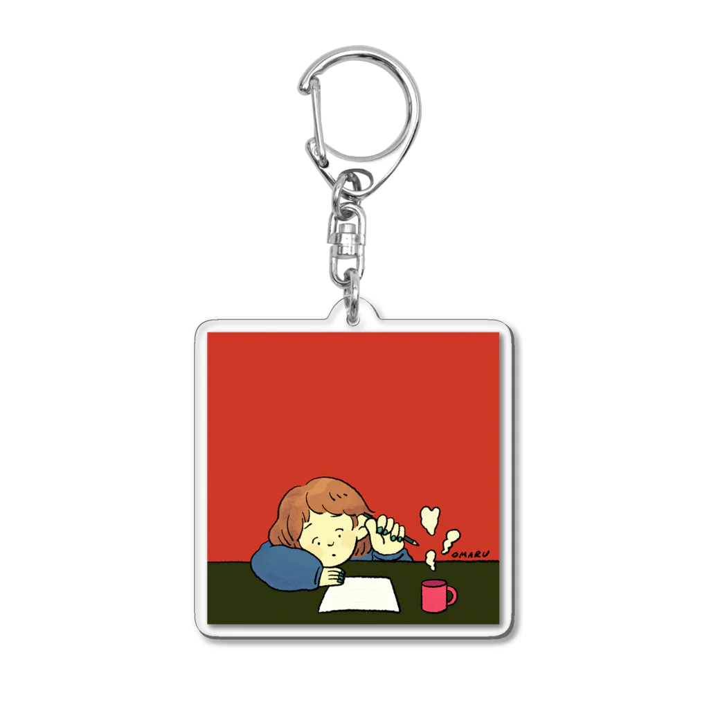 おまるのおへんじ Acrylic Key Chain