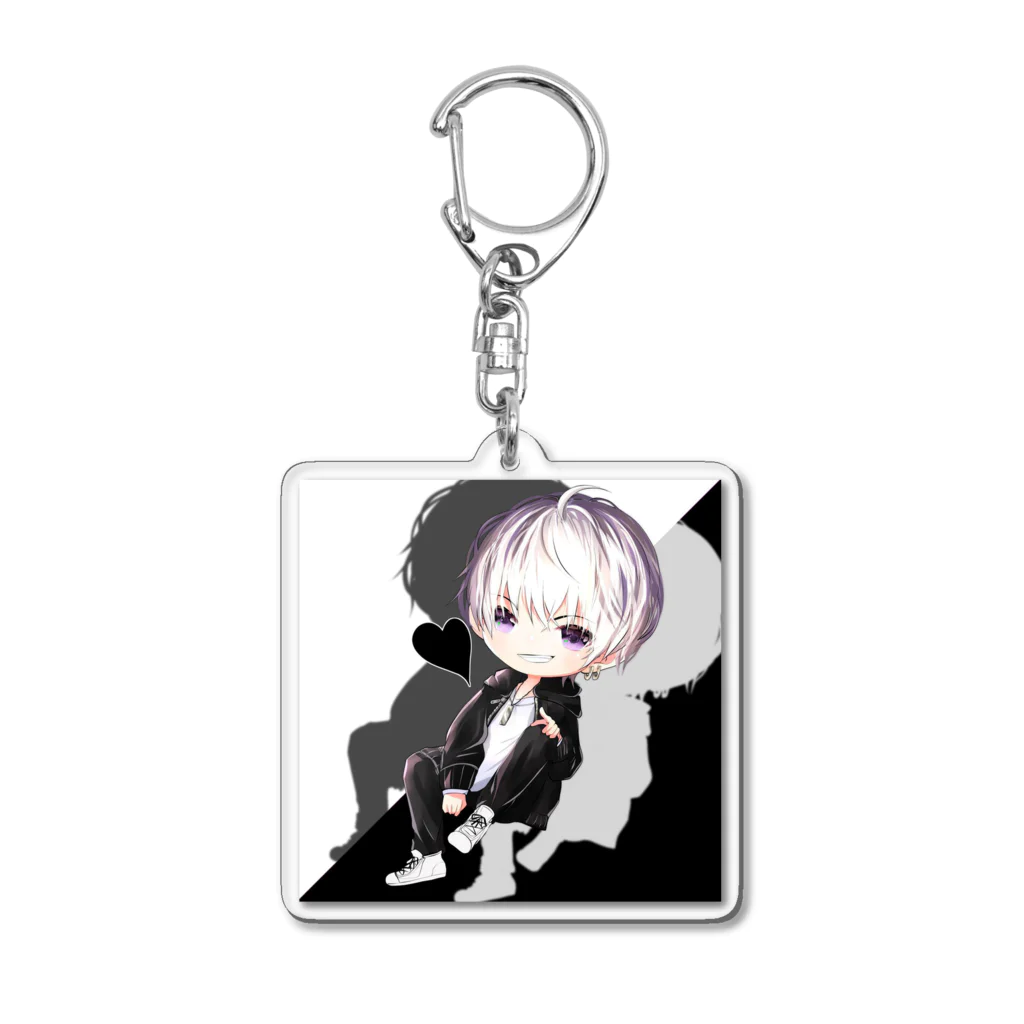 霧花 澪 オリジナルグッズの霧花 澪のミニキャラ Acrylic Key Chain