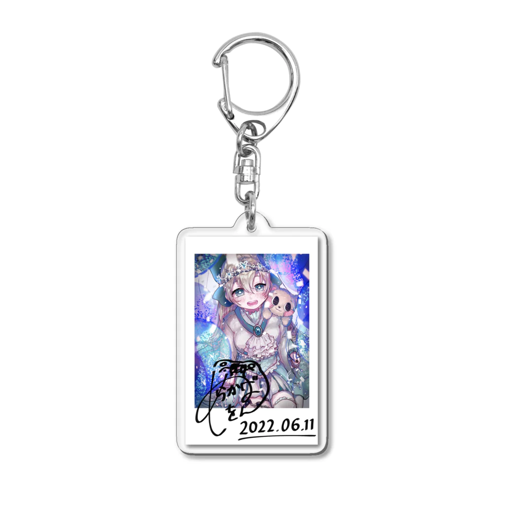 奴良蜻 思音😈🌱のぬらかげ誕生日 2022 日付入り チェキ風 Acrylic Key Chain