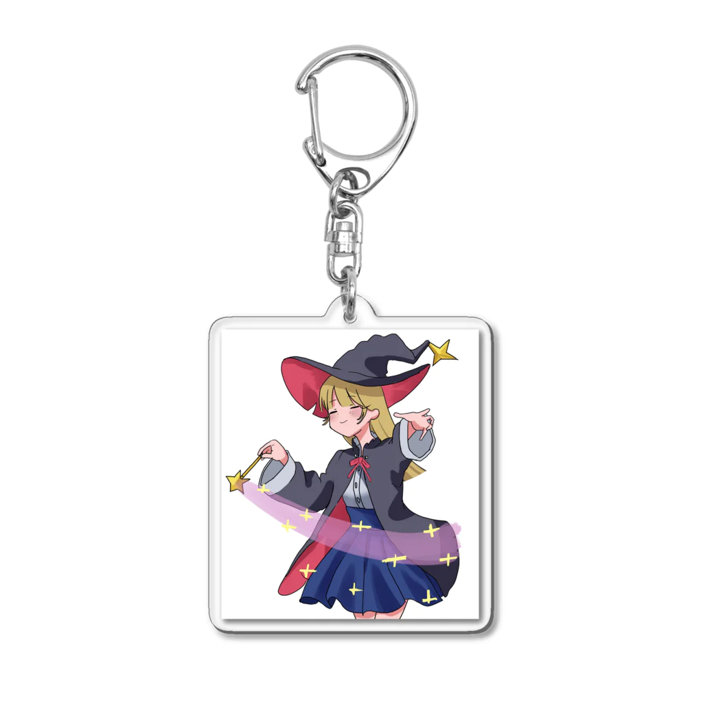 みとら。(MITORA。)のまほうつかいちゃん Acrylic Key Chain