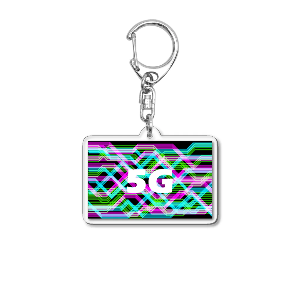 龍々飯店の5Gデザイングッズ Acrylic Key Chain