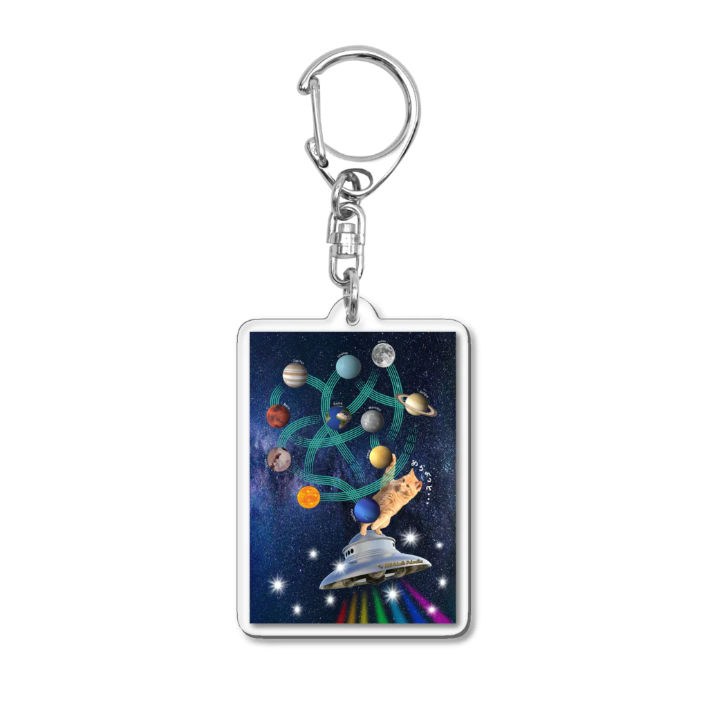 PoooLandのNNN Galactic Federation〜TORA Acrylic Key Chain