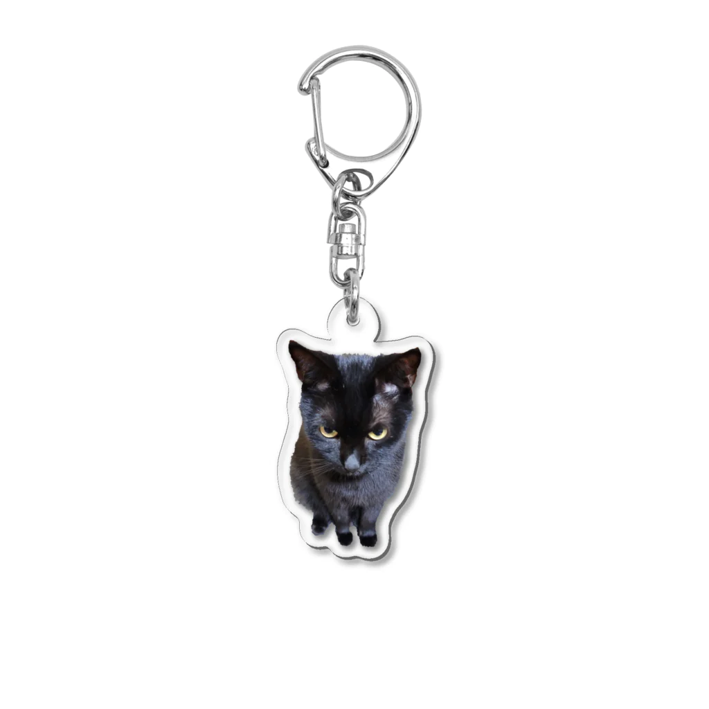 黒猫Onlyの黒猫2 Acrylic Key Chain