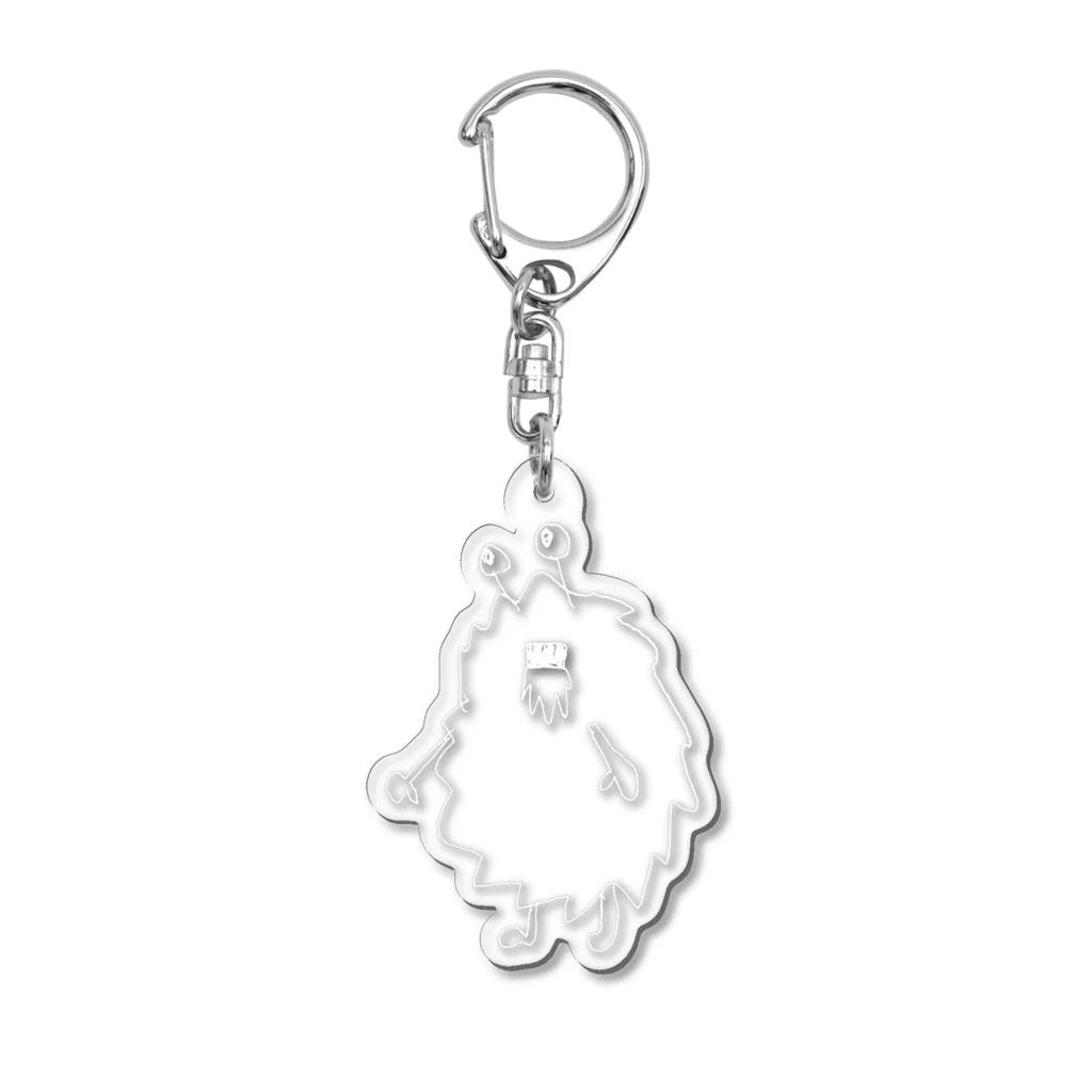 じゃがいもの大好物のもじゃしろ Acrylic Key Chain