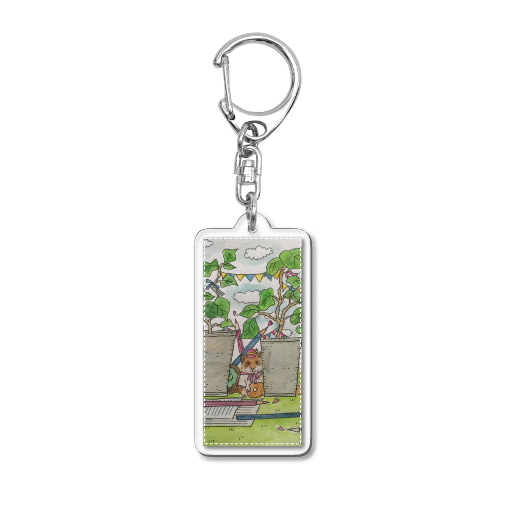 NoenoeMagicのゴルちゃん04 Acrylic Key Chain