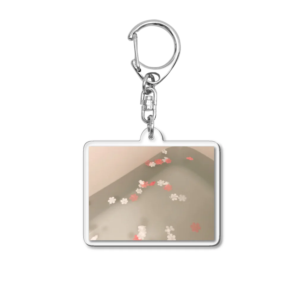 pjmのかわちい風呂 Acrylic Key Chain