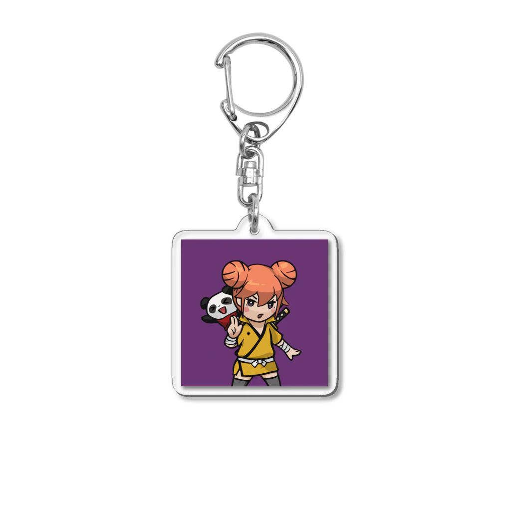 CHIKUSHOのCryptoNinja アクリルキーホルダー Acrylic Key Chain