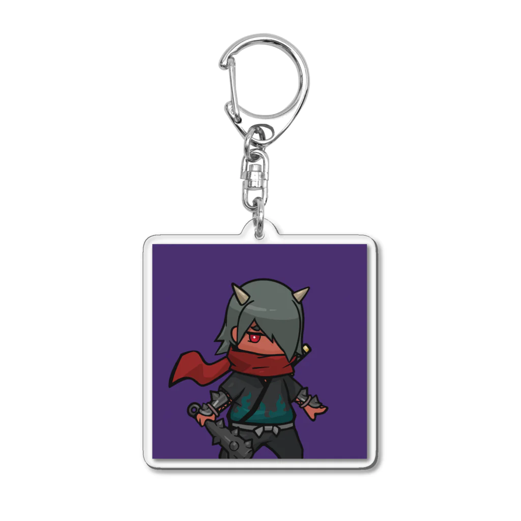 CHIKUSHOのCryptoNinja アクリルキーホルダー Acrylic Key Chain