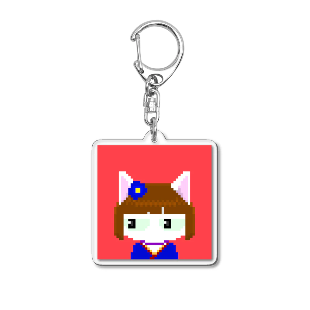 Grumpy kittensのGrumpy kittens #028 Acrylic Key Chain