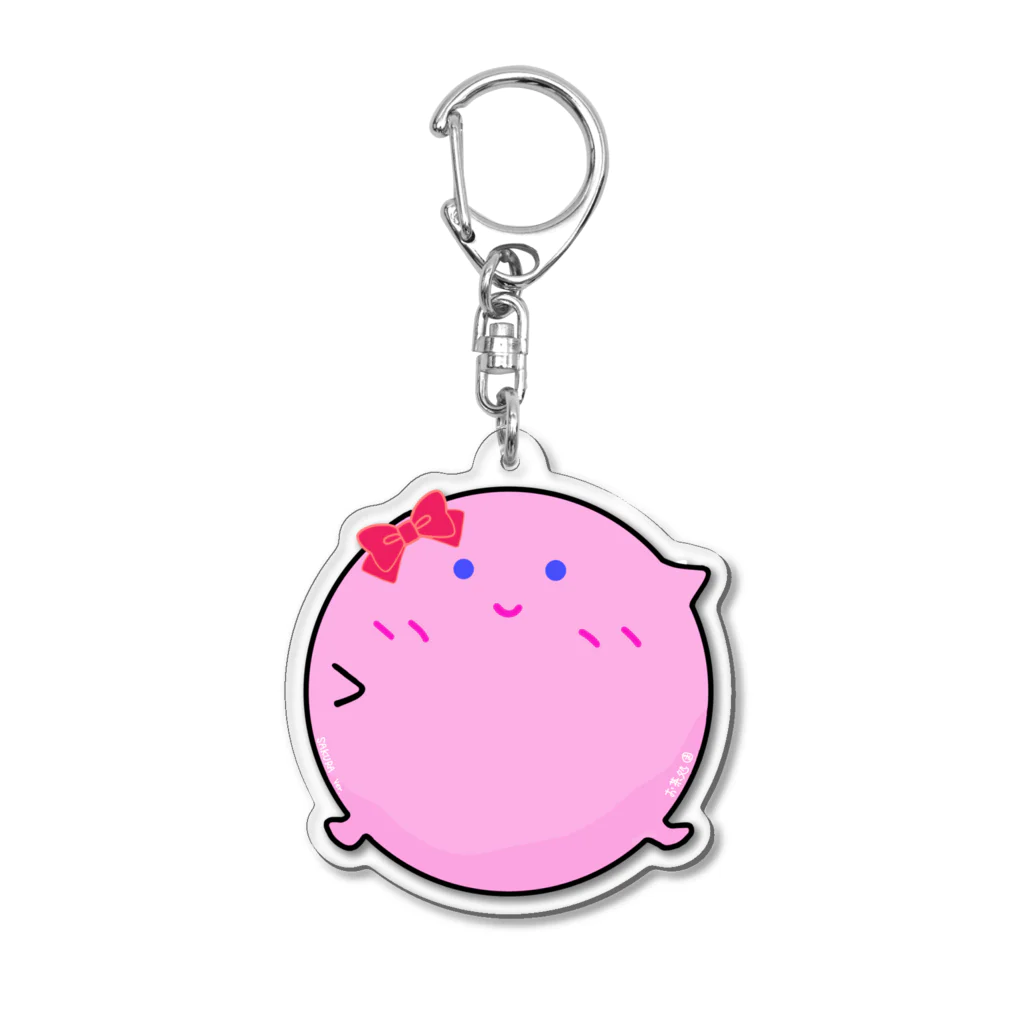 クレイズデザイン♪のさくらちゃん Acrylic Key Chain