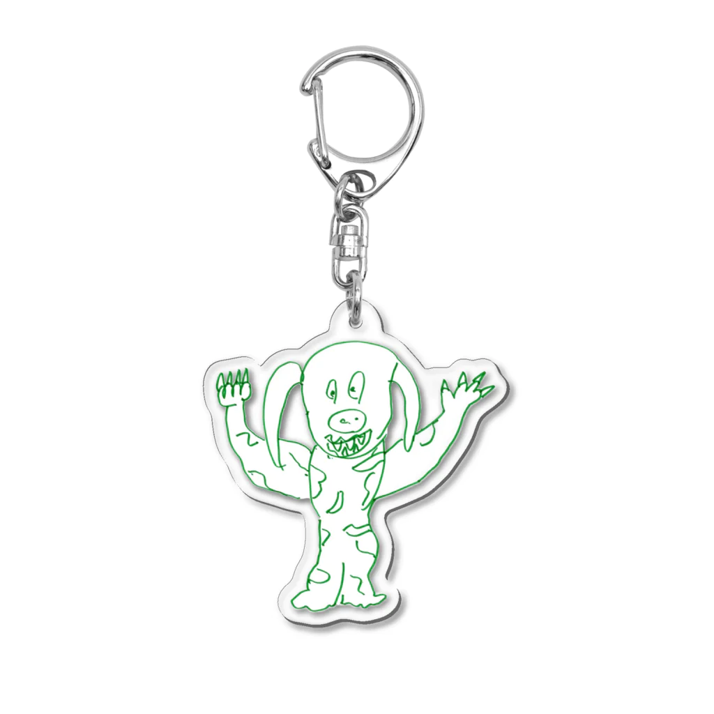 おやすみnanaのばけもん Acrylic Key Chain