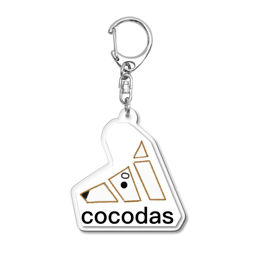 ﾓ。のcocodas アクリルキーホルダー