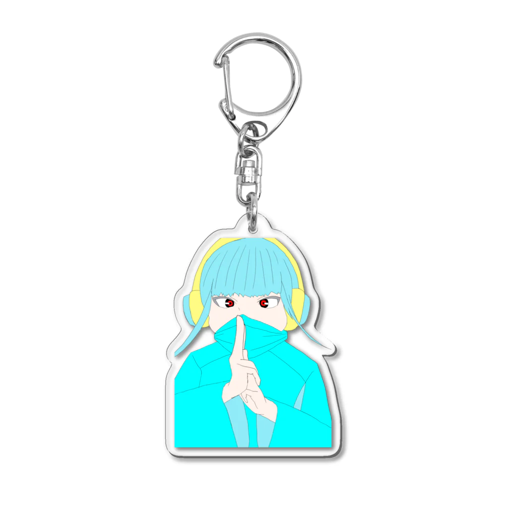 えんがわの音忍 Acrylic Key Chain