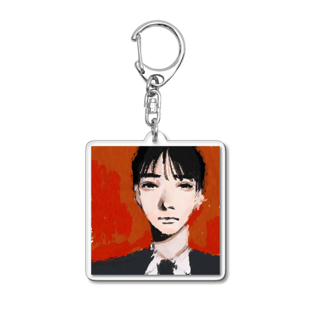 伊東 真生の新入社員 Acrylic Key Chain