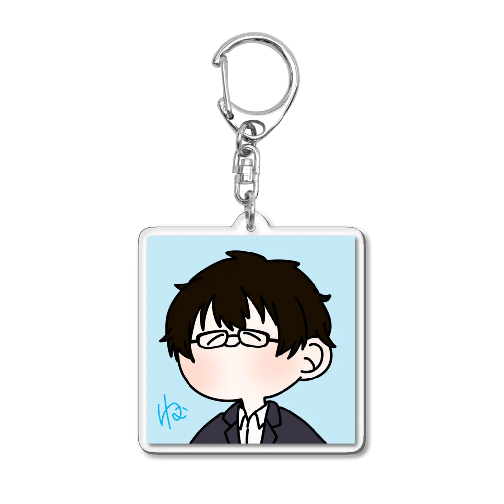 moririnkooの笑顔 Acrylic Key Chain