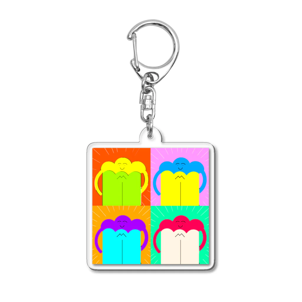 蒸しぱんくん！の蒸しぱんくん Acrylic Key Chain