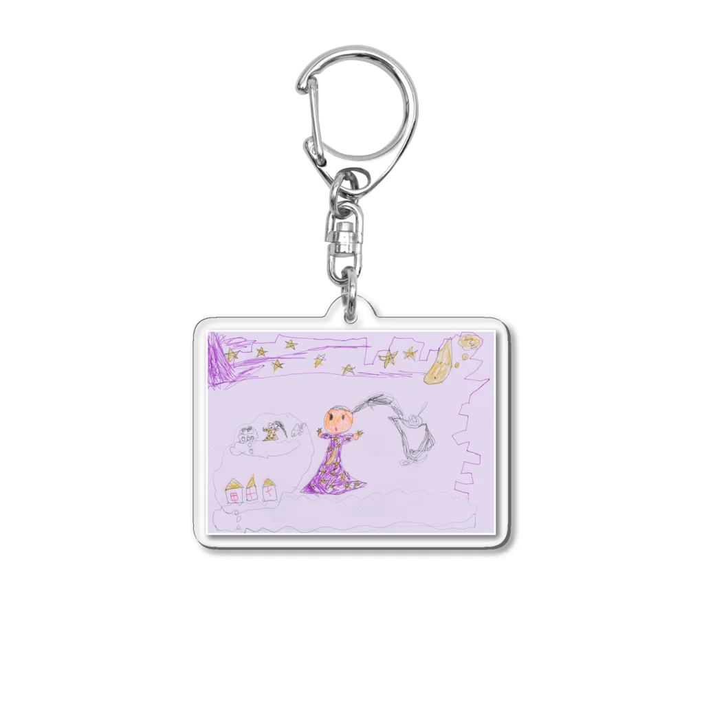 おもしろストアのPurple Acrylic Key Chain