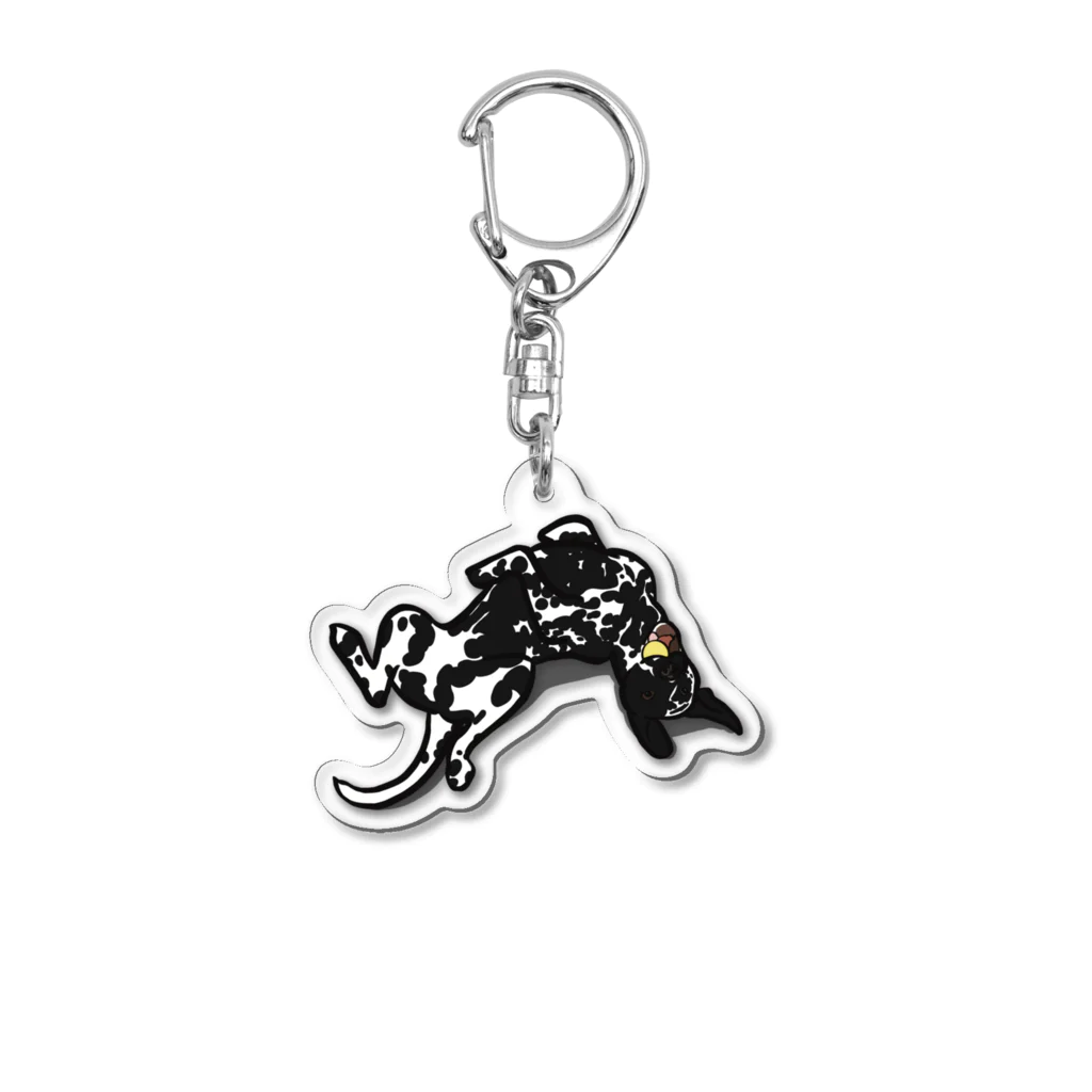 lily_dalmatianのMyuclanさん　キーホルダー Acrylic Key Chain