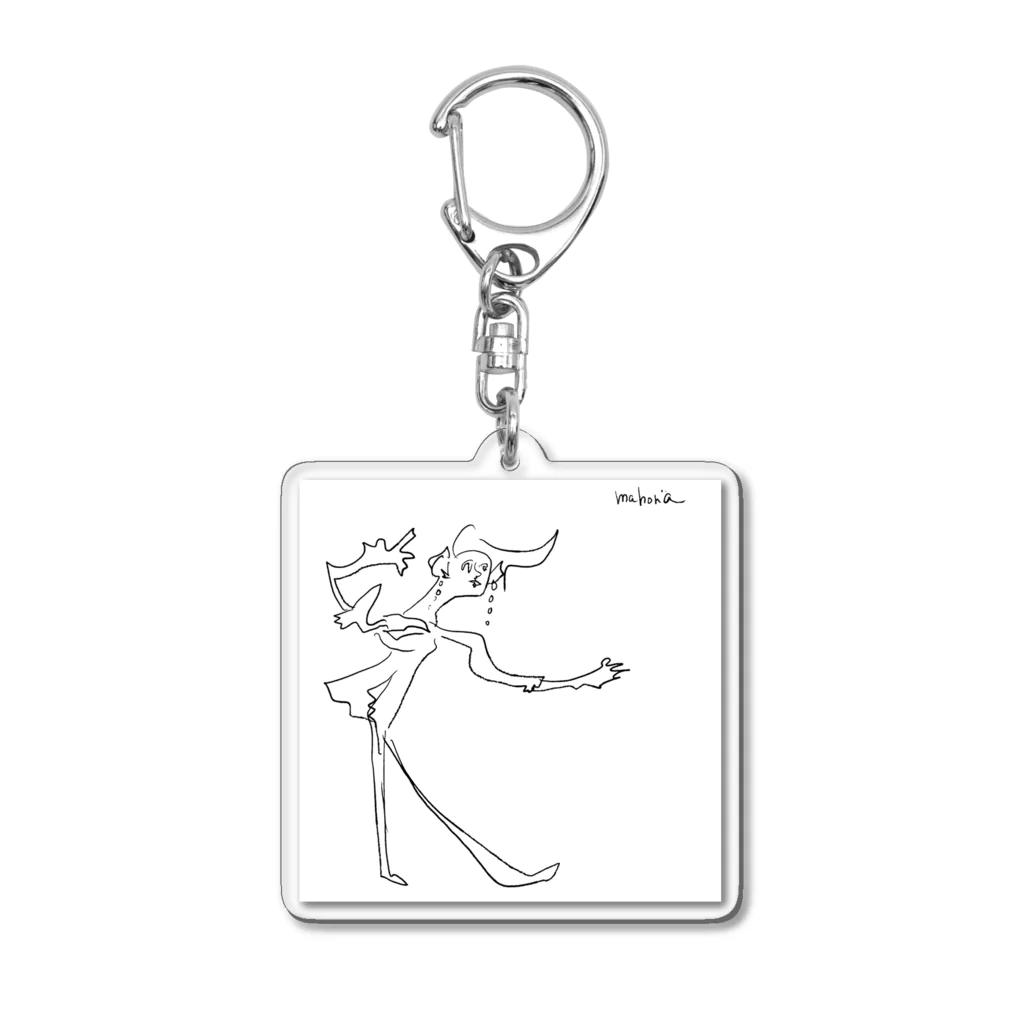 Mahora house のダンサーのキーホルダー Acrylic Key Chain