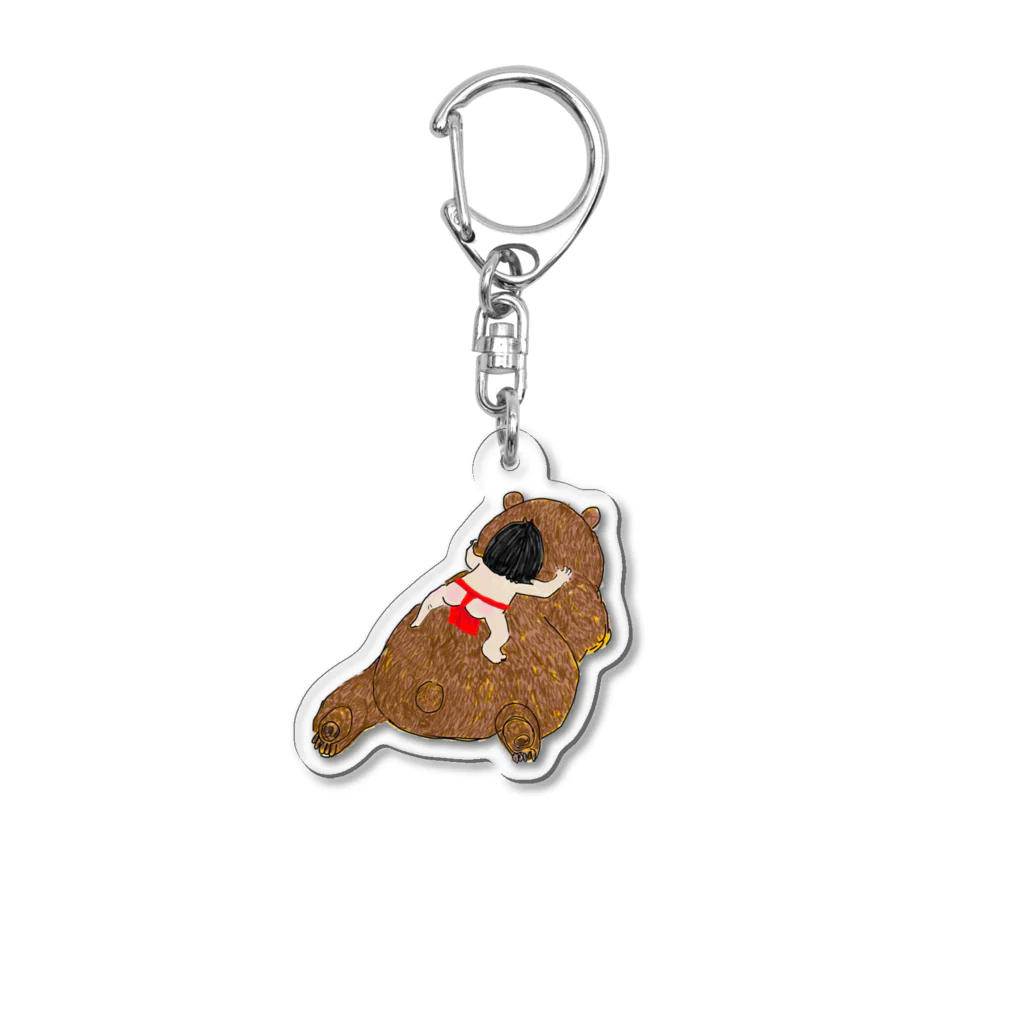 愛のためいきのあしがらBoys  ねぇ、すもうとろ？の巻 Acrylic Key Chain