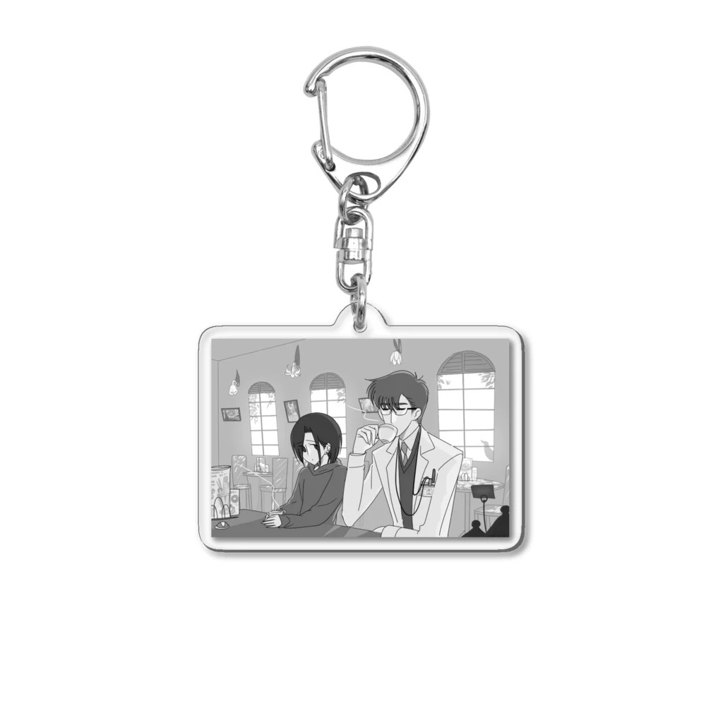 わたつみの♡みやじくんと先生♥ Acrylic Key Chain