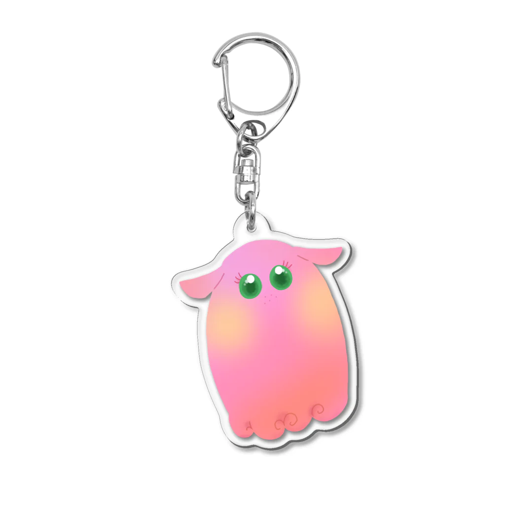 リリラレのスパンコール😃うにょーん Acrylic Key Chain