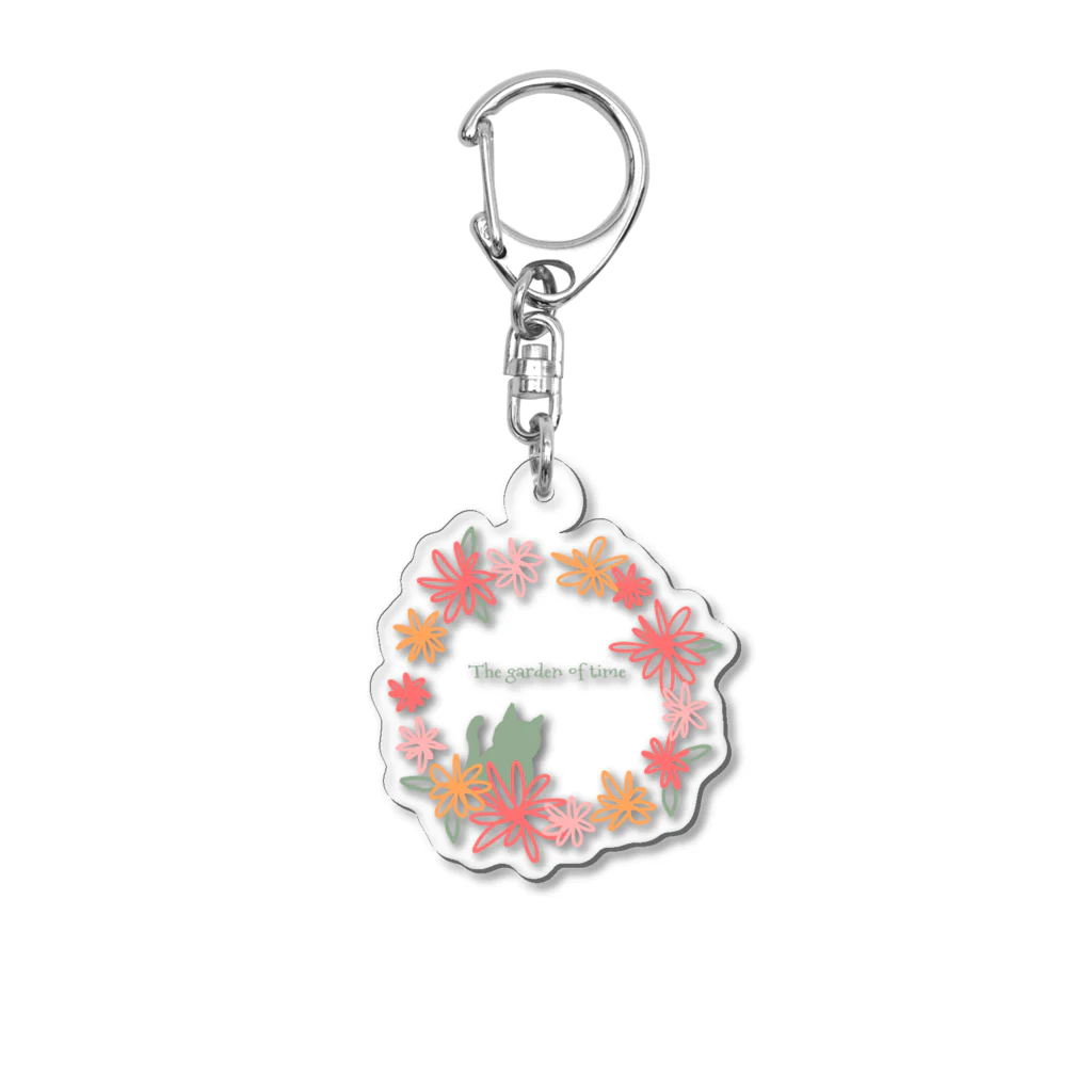 SU-KUの時の庭 Acrylic Key Chain