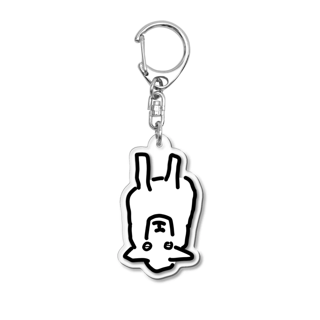 ひつじや ののの落下するひつじ Acrylic Key Chain