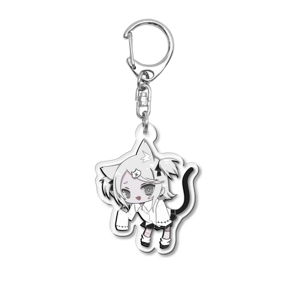 るかにょん✿の猫ギャルるかにょんアクキー Acrylic Key Chain