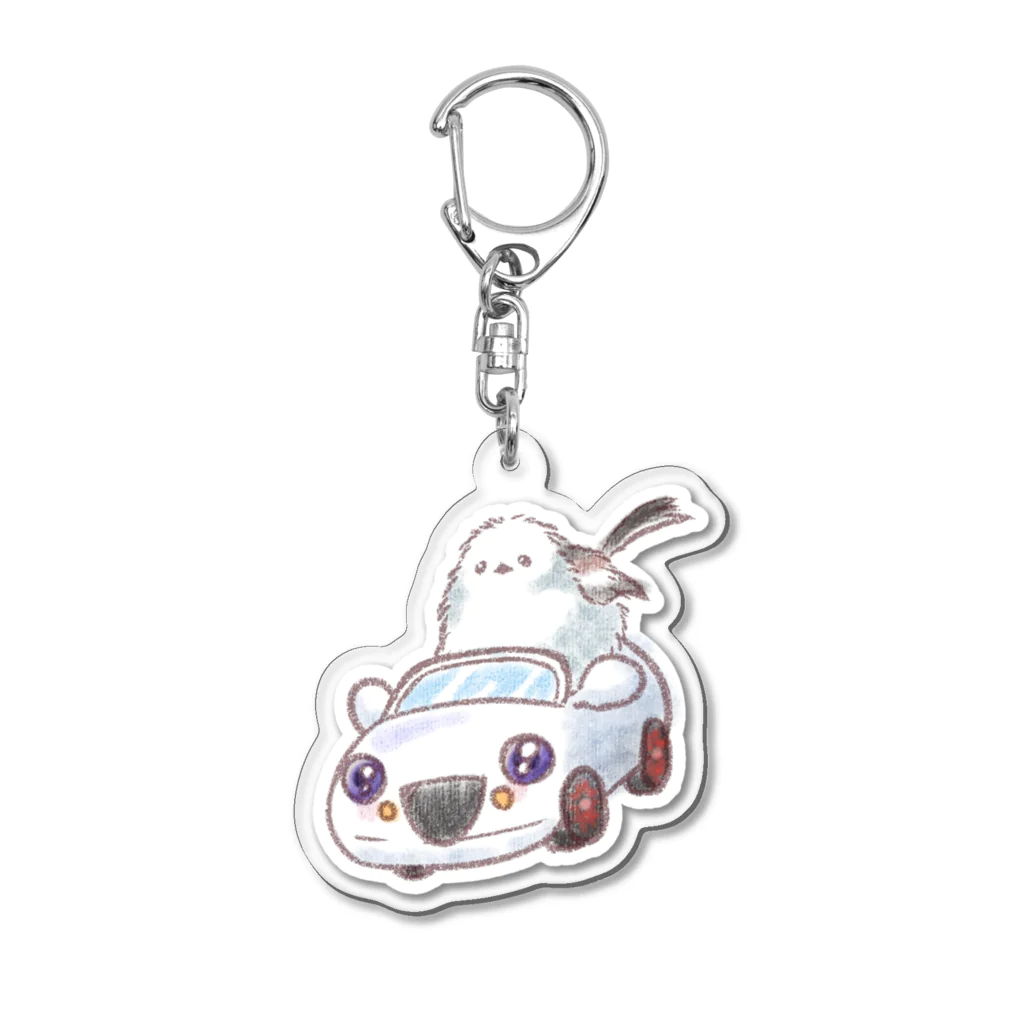 ねむねみゅーじあむ😪のだいふくと豆だいふく Acrylic Key Chain