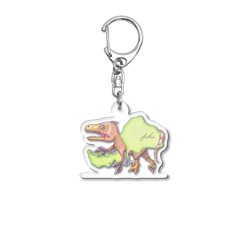 気まぐれインコのフクイベナートル（小物） Acrylic Key Chain