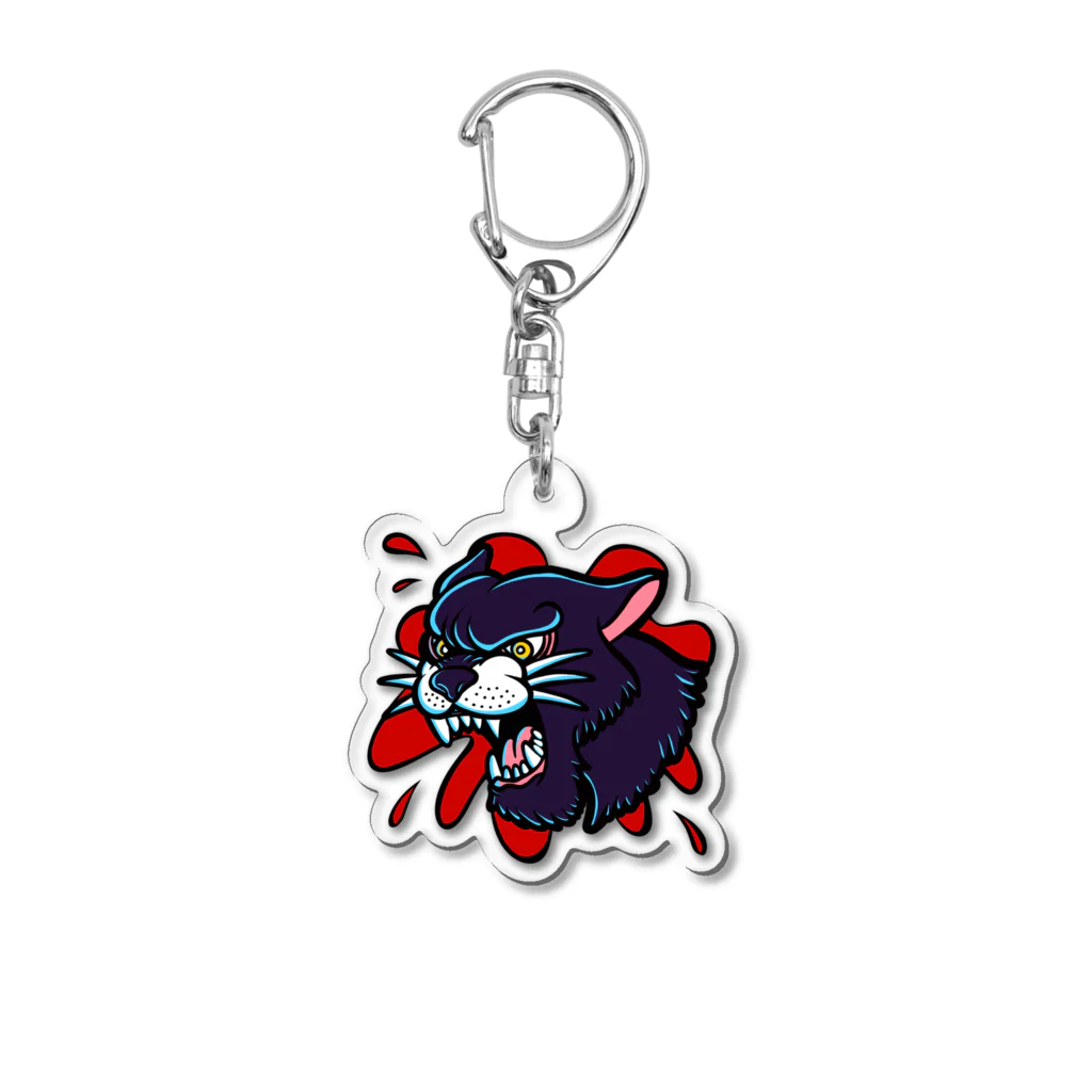 SHOP SMZMのブラックパンサー Acrylic Key Chain