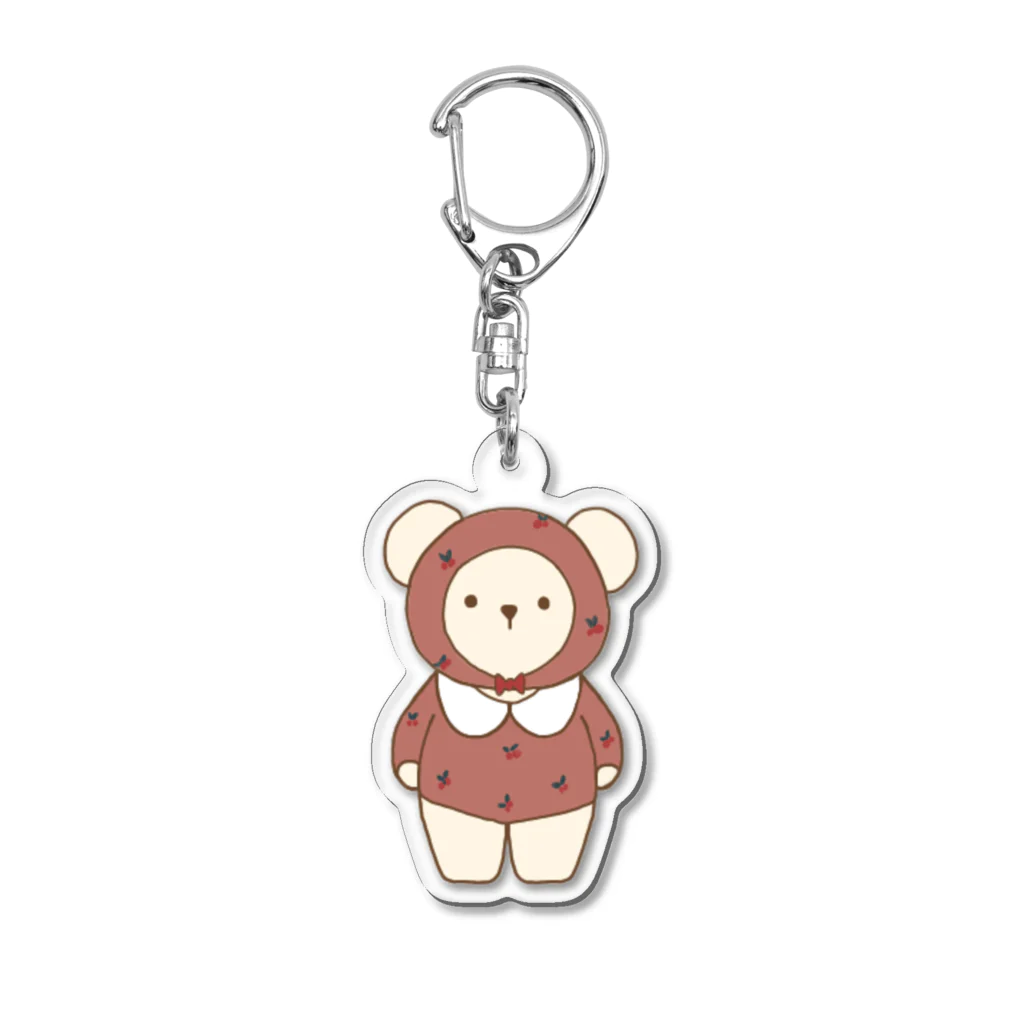 Brun (ブラン)のkuma no Polly Acrylic Key Chain