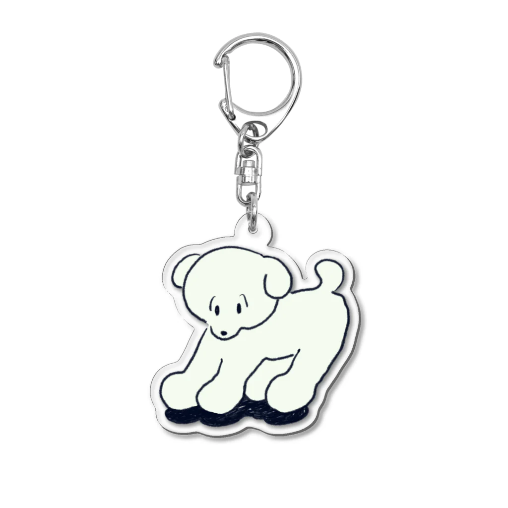 かしわのわんちゃん Acrylic Key Chain