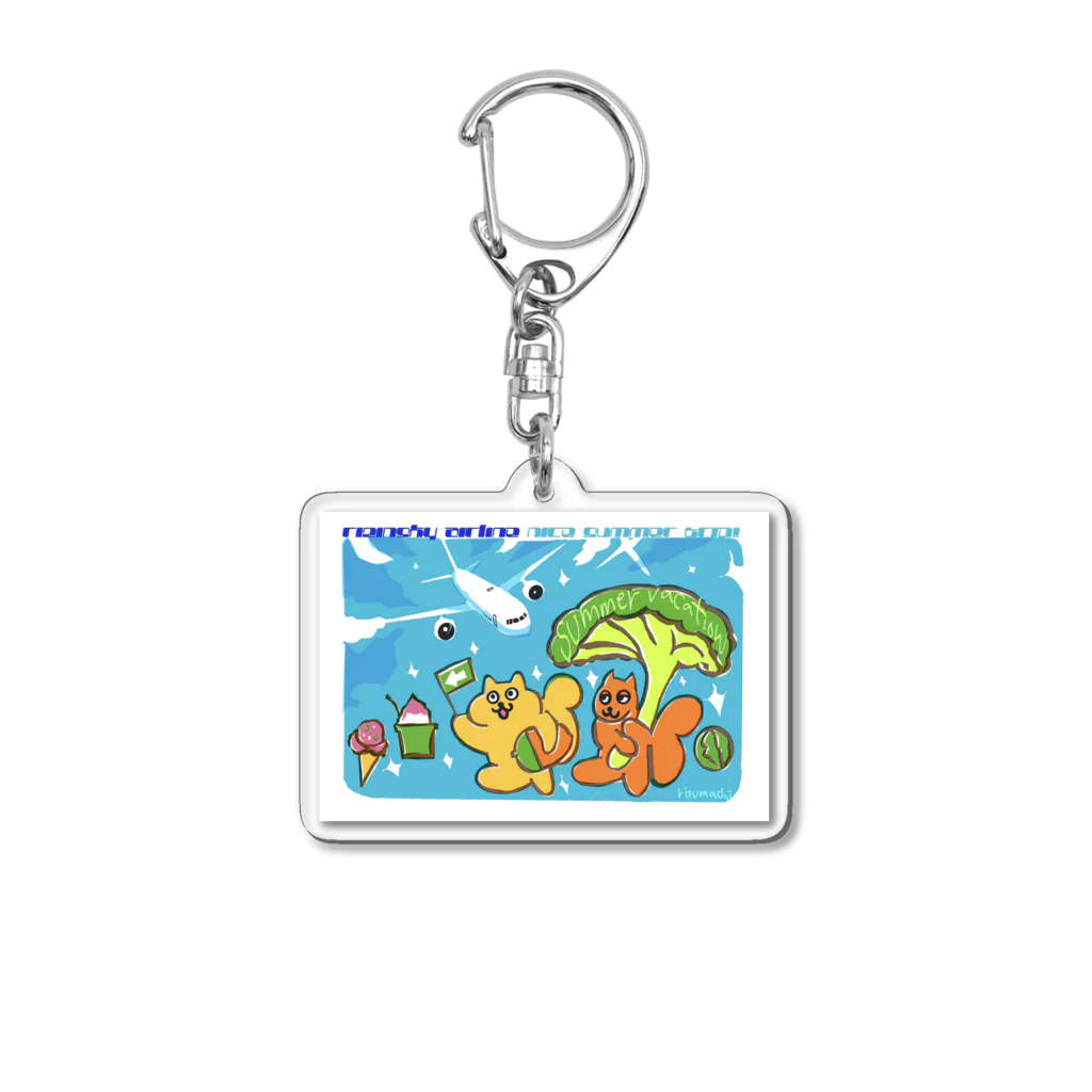 RIZINSKY AIRLINE OFFICIALのリジンスキーエアライン 夏2022 Acrylic Key Chain