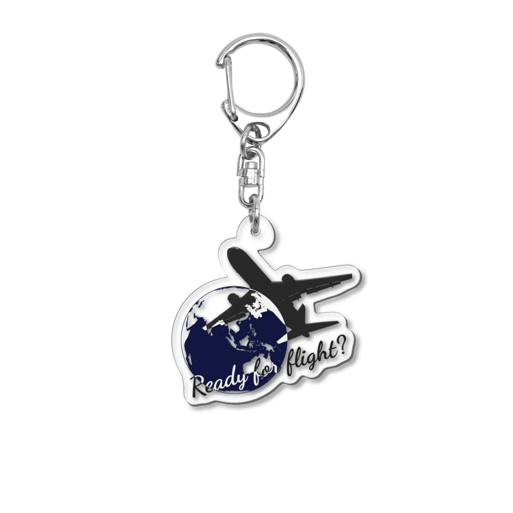 瀬戸急電鉄公式グッズショップのReady for flight? Acrylic Key Chain