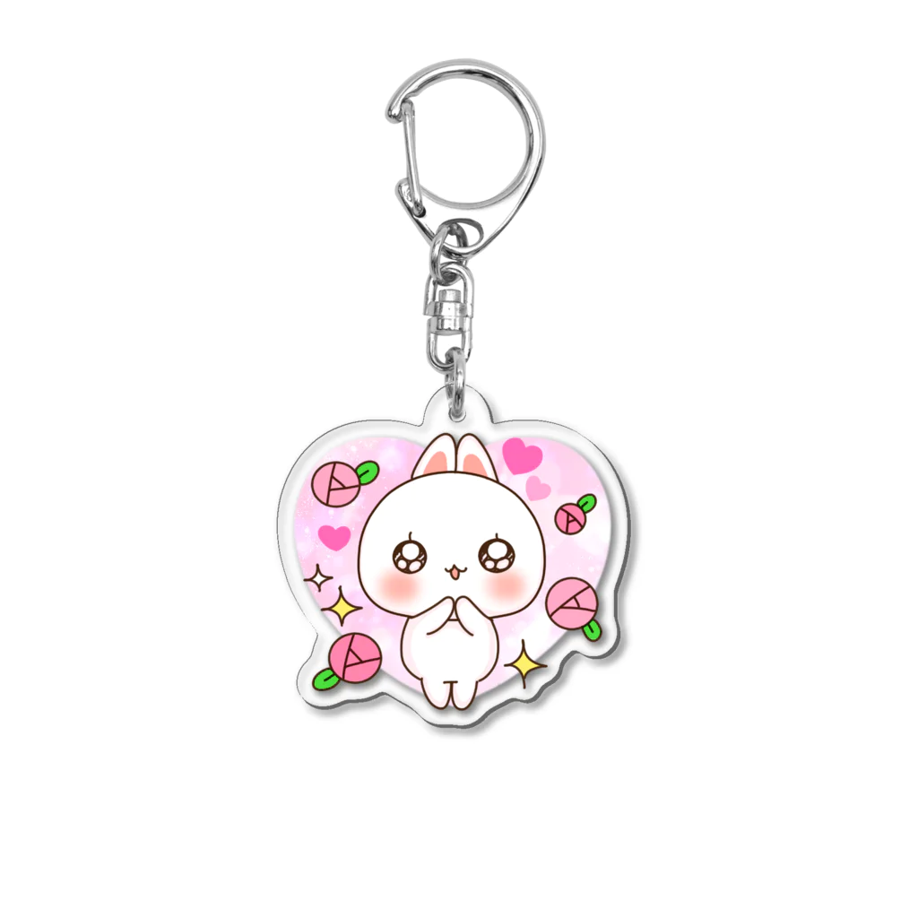 ♡らぶうさ♡のらぶうさ　ラブリーアクキー♡ Acrylic Key Chain