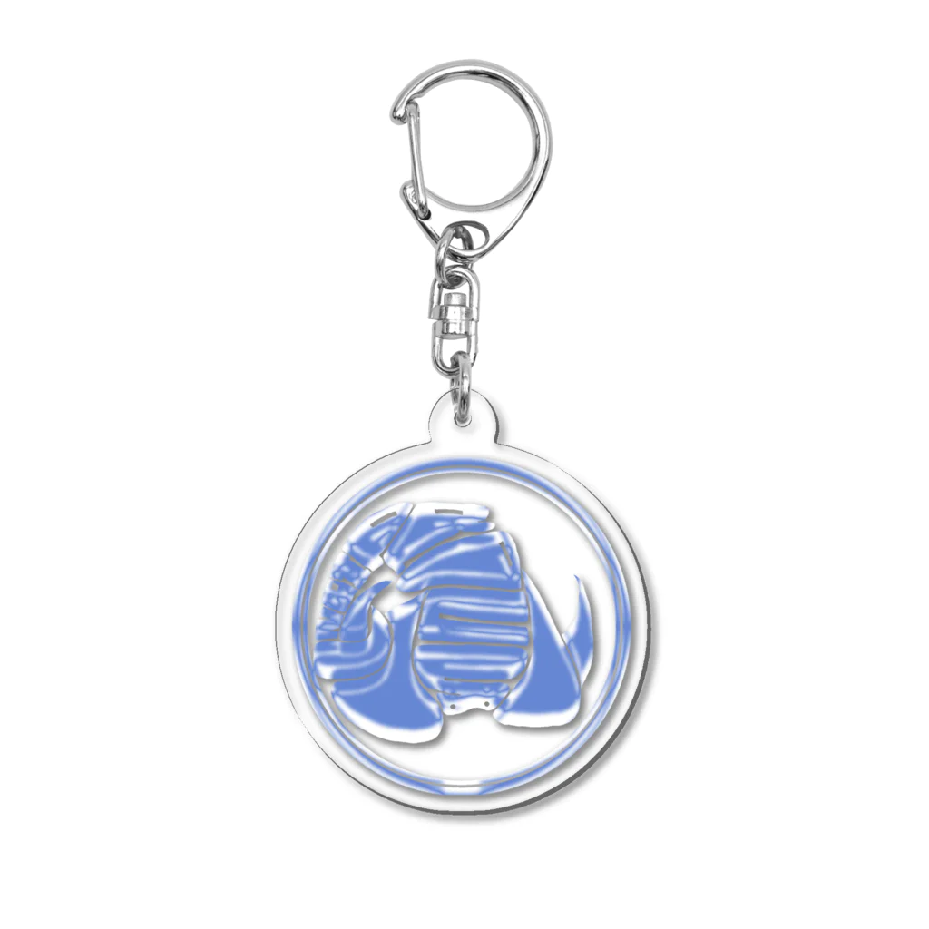 scorpion★のscorpion★BLUE Acrylic Key Chain