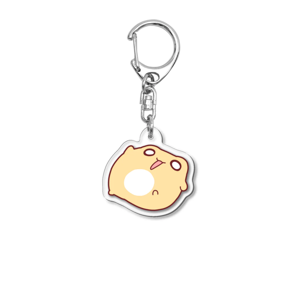 しろくろショップのだいふくきなこ　ほぁぁ Acrylic Key Chain