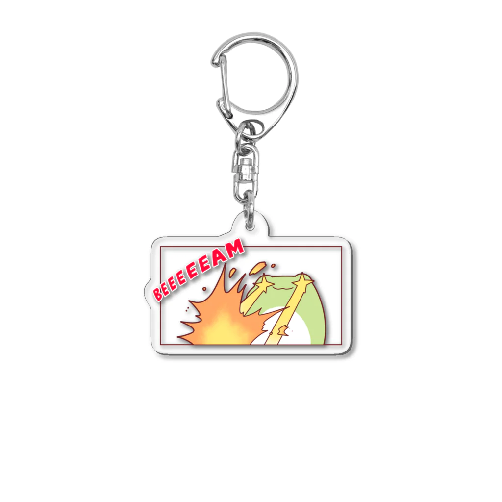 しろくろショップのだいふくかえる　ビーム Acrylic Key Chain