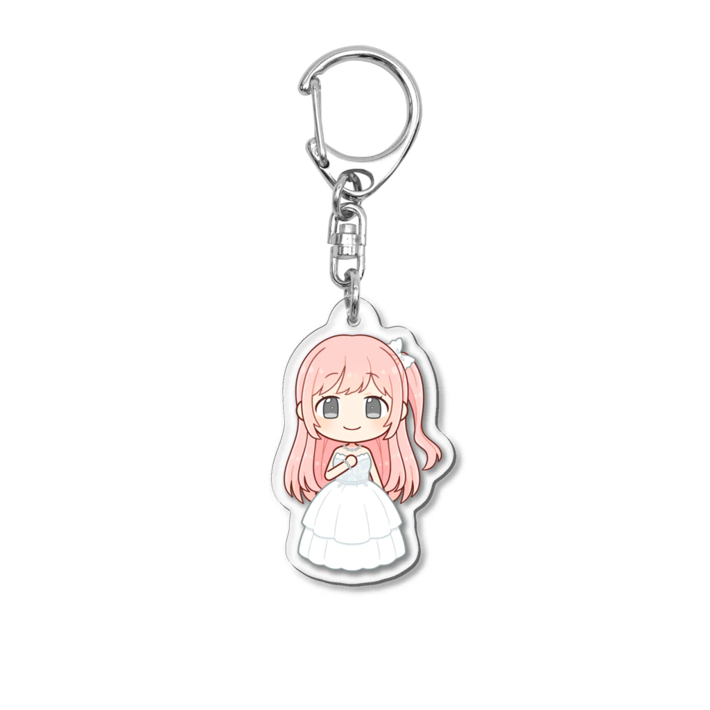 Yuki_murdermysteryのゆきちゃん Acrylic Key Chain