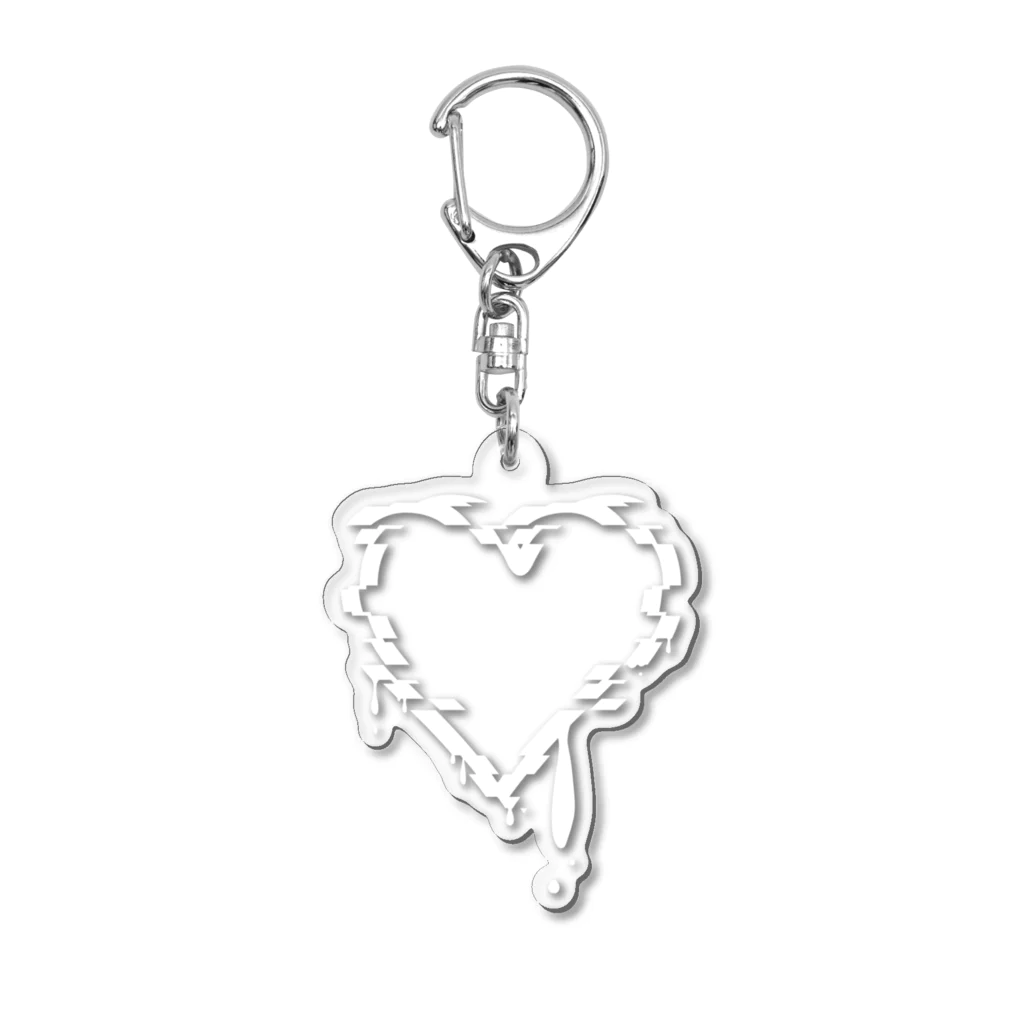 Jackalope Houseの愛されることは、苦しむこと。 Acrylic Key Chain